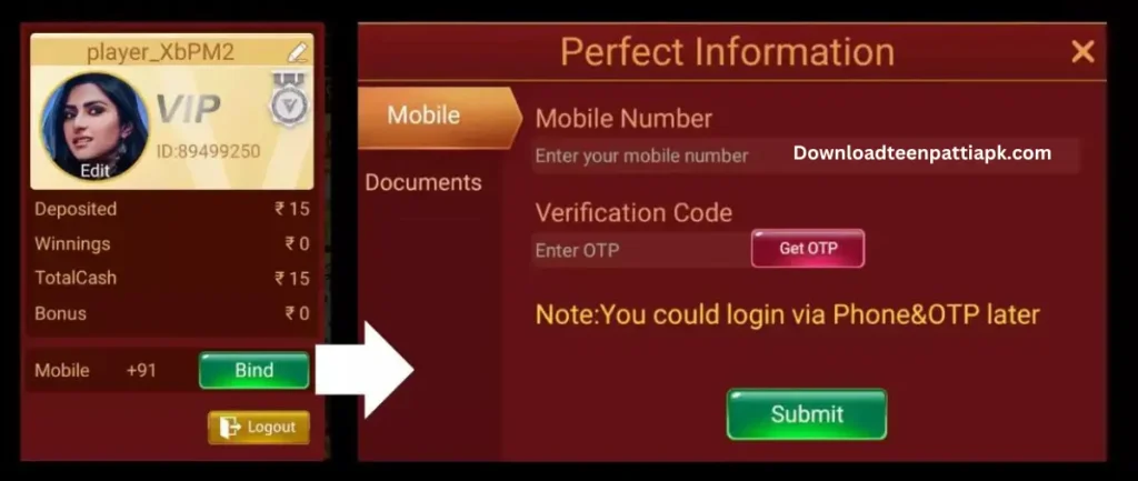 How to Register in Teen Patti Master 2025 Game App